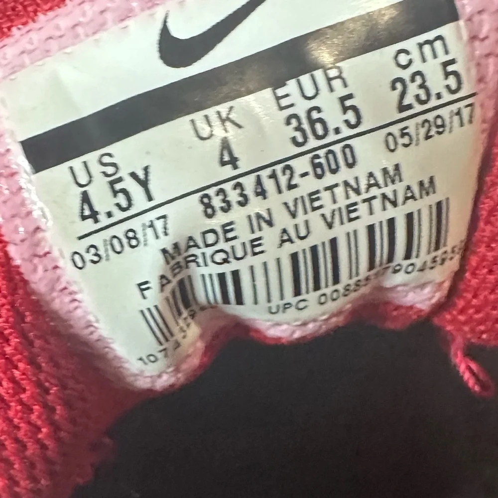 Nike Air Max 90 Kids Red Sneakers